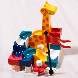 Brinquedo Girafa Blocos de Montar Educativa 55 Peças ÚNICO - Bene Casa