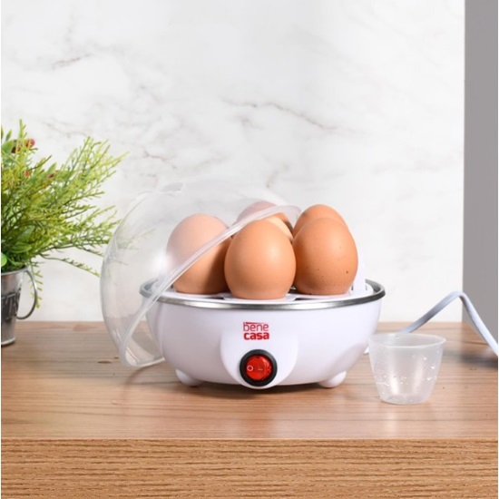 Cozedor de Ovos a Vapor 220 V Fácil de Usar e Lavar SORTIDO - Bene Casa