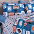 Kit Cobre Leito Infantil Solteiro Com Porta Travesseiro Kids SPORTS - Bene Casa