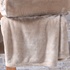 Manta Cobertor King Alpes Flannel Toque Extra Macil 300G/M² Castanha - Tessi