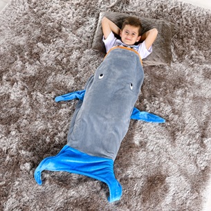 Manta Saco de Dormir Infantil 1,40m x 60cm BALEIA - Bene Casa