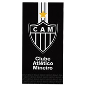 Produto Toalha de Time Futebol Aveludada Atlético Mineiro 70cm x 1,40m ÚNICO - Bene Casa